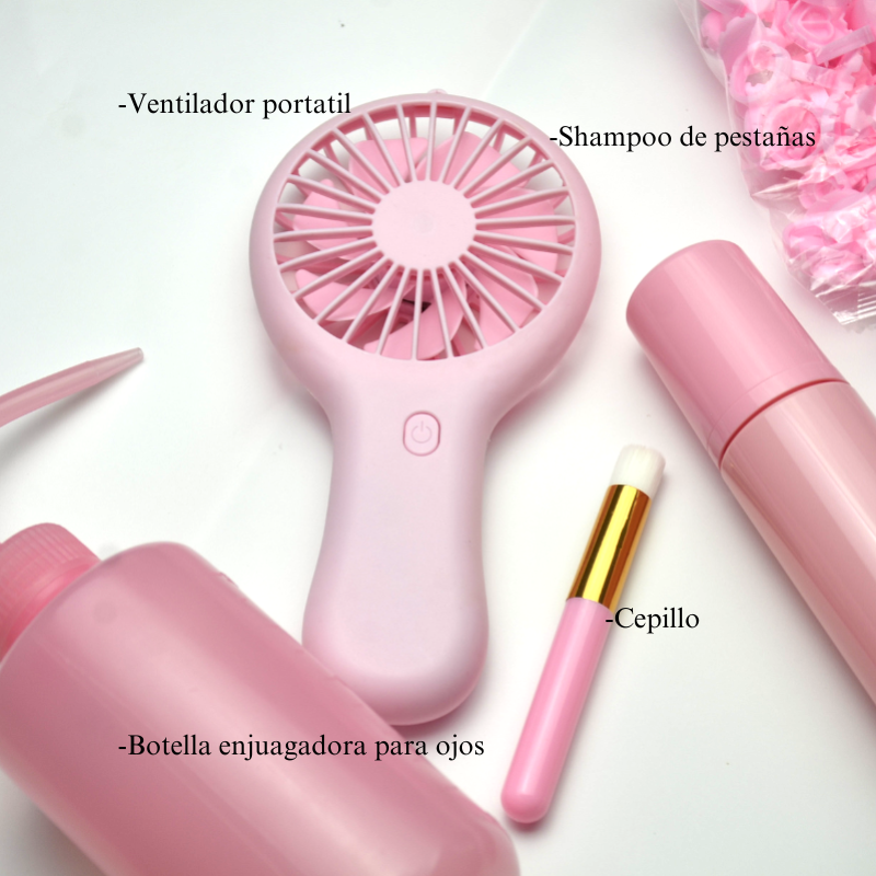 KIT COMPLETO DE EXTENSIONES DE PESTAÑAS